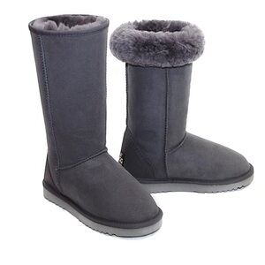 Brand New In Box Ugg Classic Tall Grey; size 7